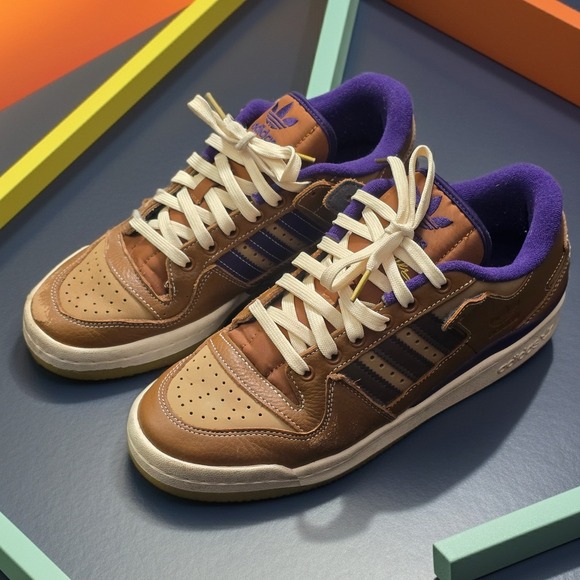 Adidas Forum 84 Low ADV x Heitor Da Silva  Men's 8  Brown Purple Skate  Shoe - www.sanvalentin.cl